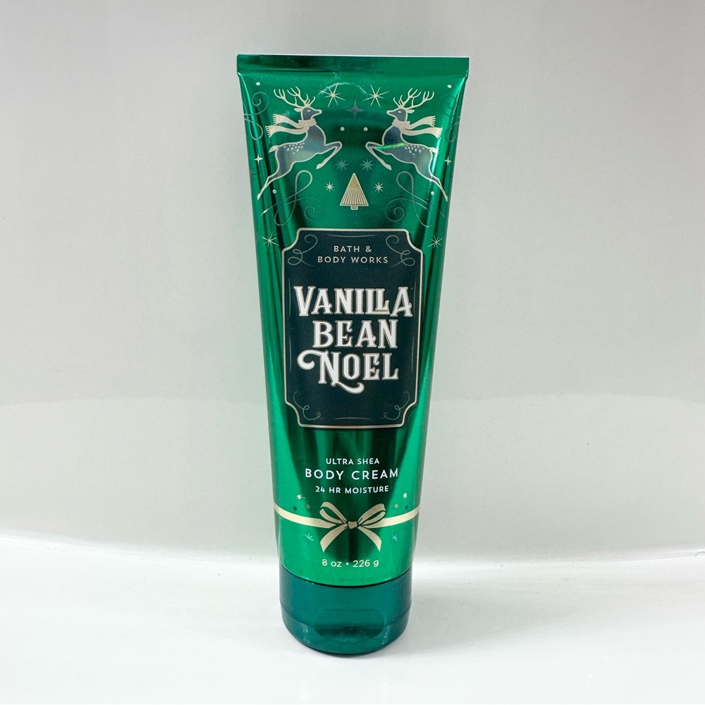 Bath and Body Works Vanilla Bean Noel Ultra Shea Body Cream 8 Oz